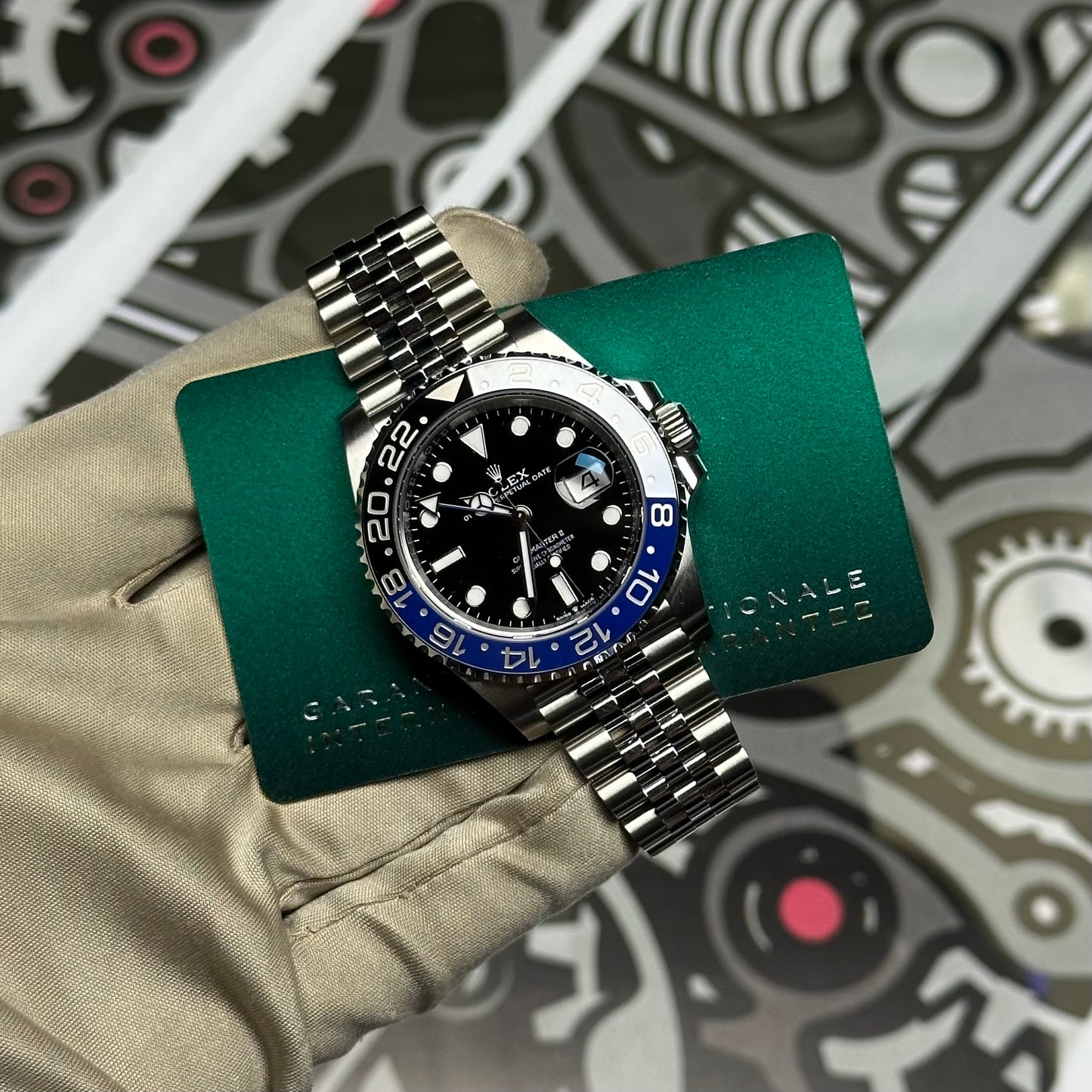 Rolex GMT Batgirl 126710BLNR