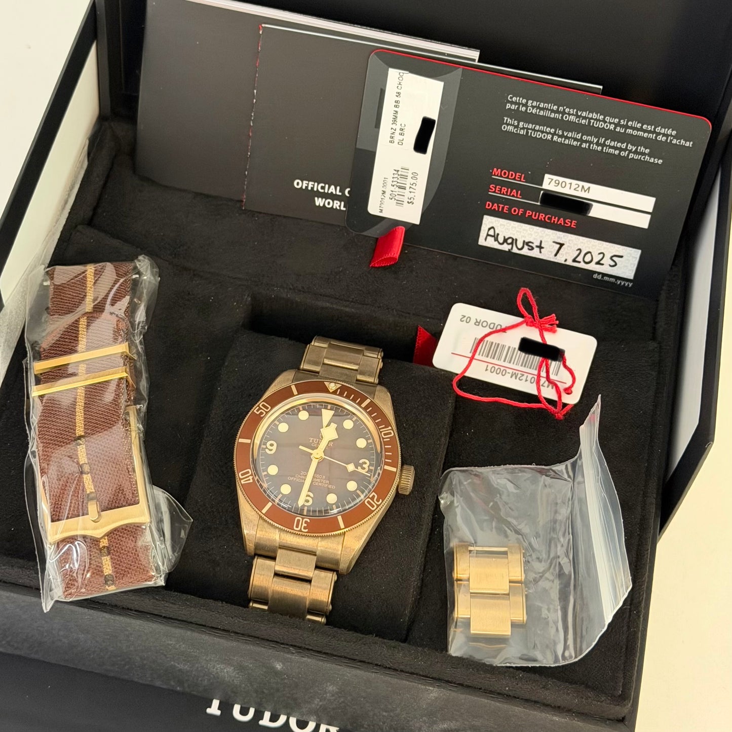 Tudor Black Bay 58 Bronze 79012M
