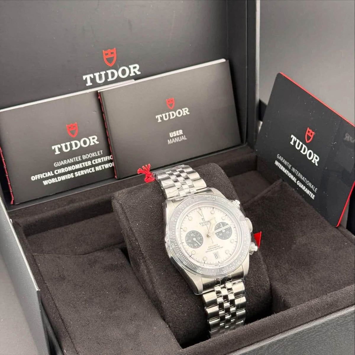 NEW Tudor Black Bay Chrono Panda 79360N
