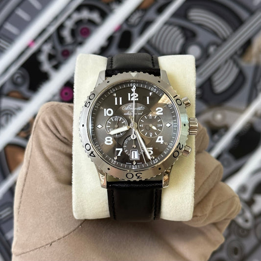 Breguet Type XXI Transatlantique Flyback 3810ST/92/9ZU
