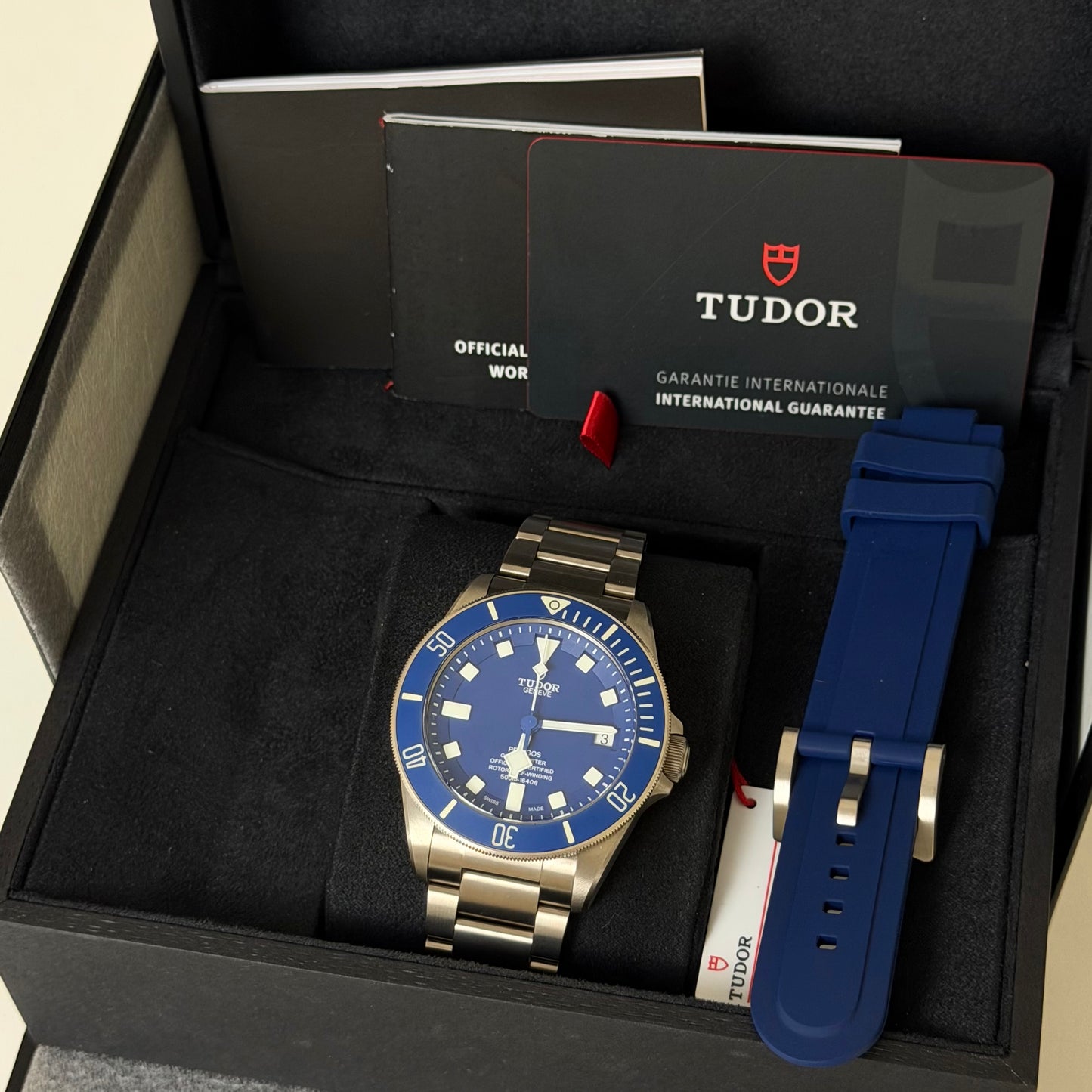 NEW Tudor Pelagos 42 Blue 25600TB