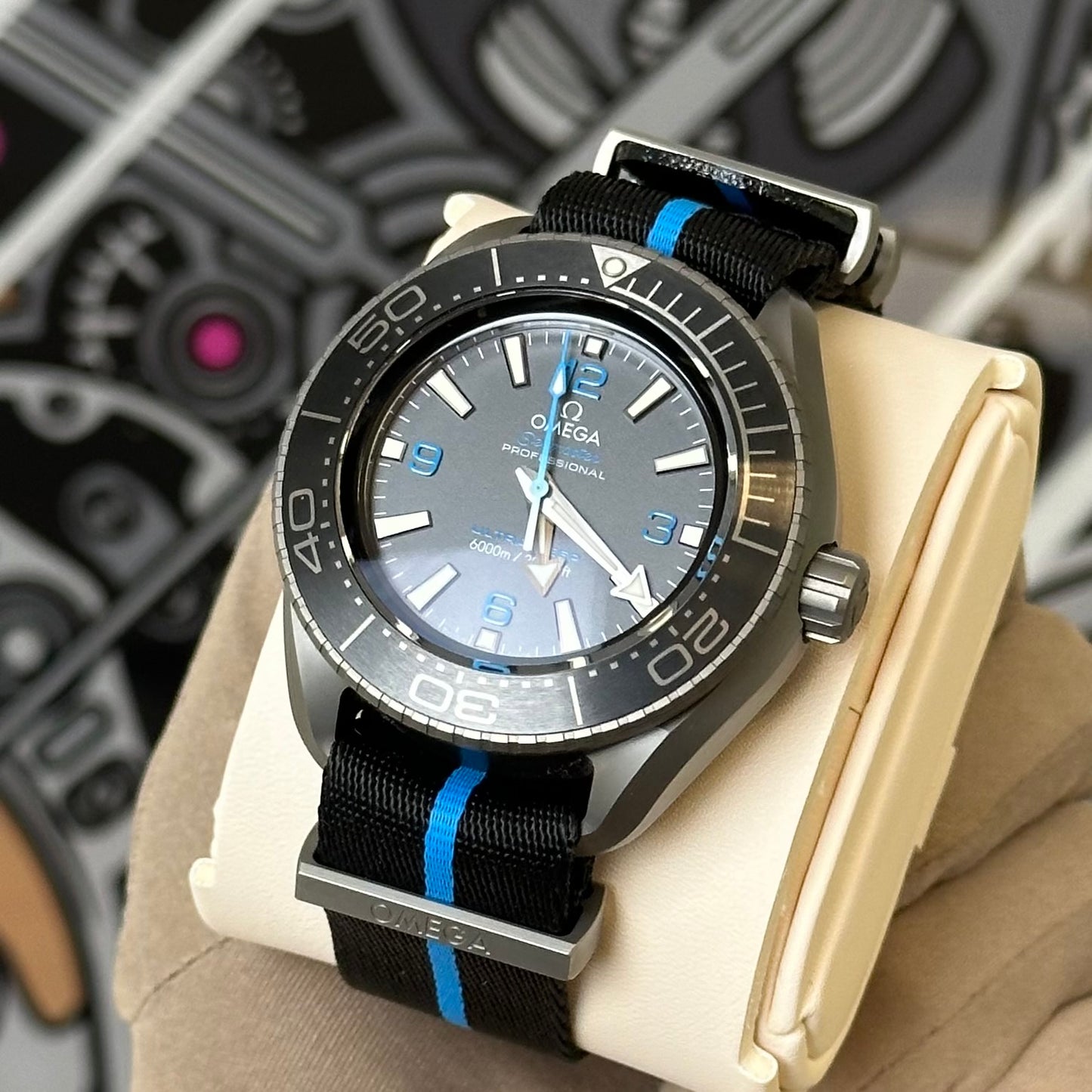 Omega Seamaster Ultra Deep Titanium 215.92.46.21.01.001