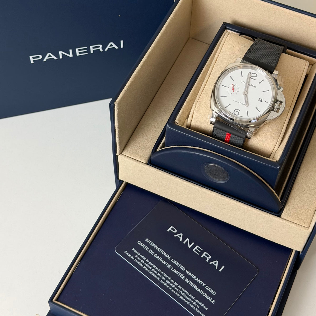 NEW Panerai Luminor Due Luna Rossa PAM01673