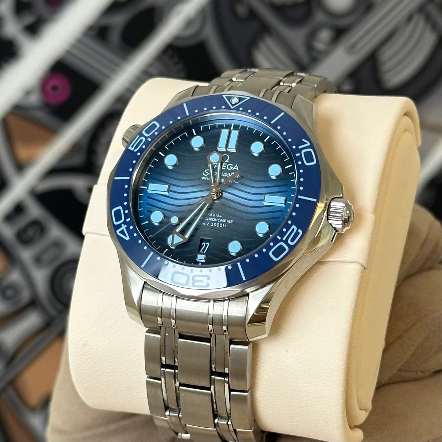 Omega Seamaster Diver 300m Summer Blue 210.30.42.20.03.003