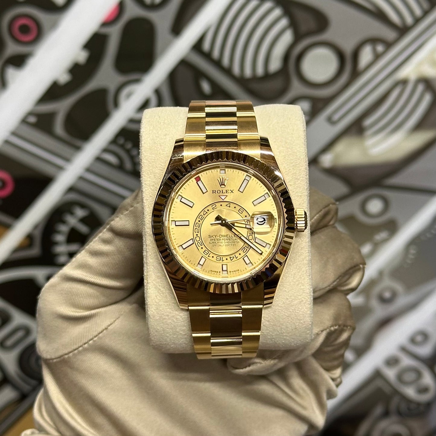 Rolex Yellow Gold SkyDweller 336938