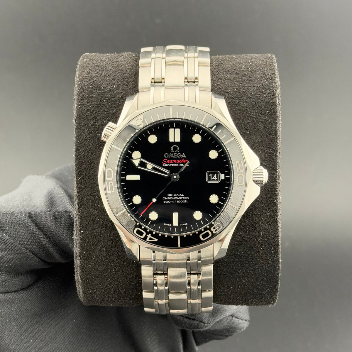 Omega Seamaster Diver 300m Black No Wave 212.30.41.20.01.003