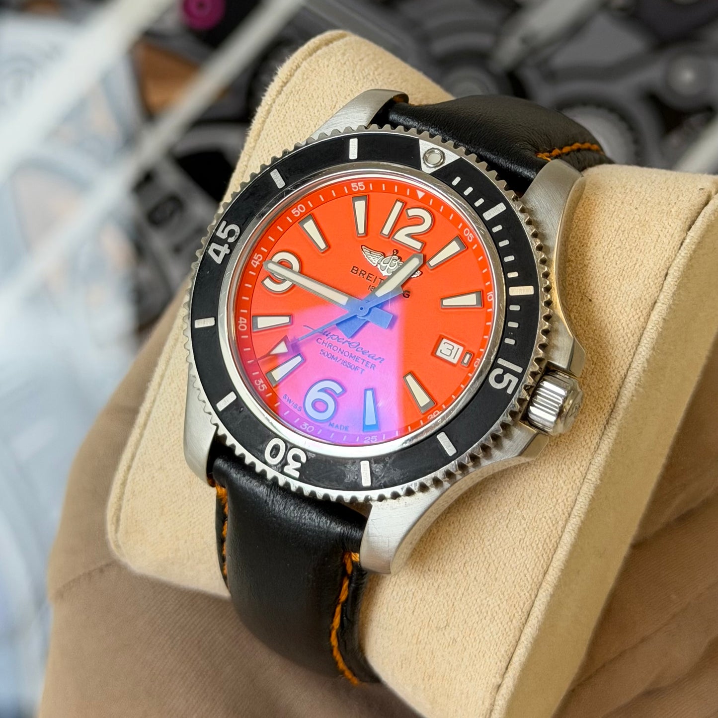 Breitling SuperOcean 42 Orange A17366