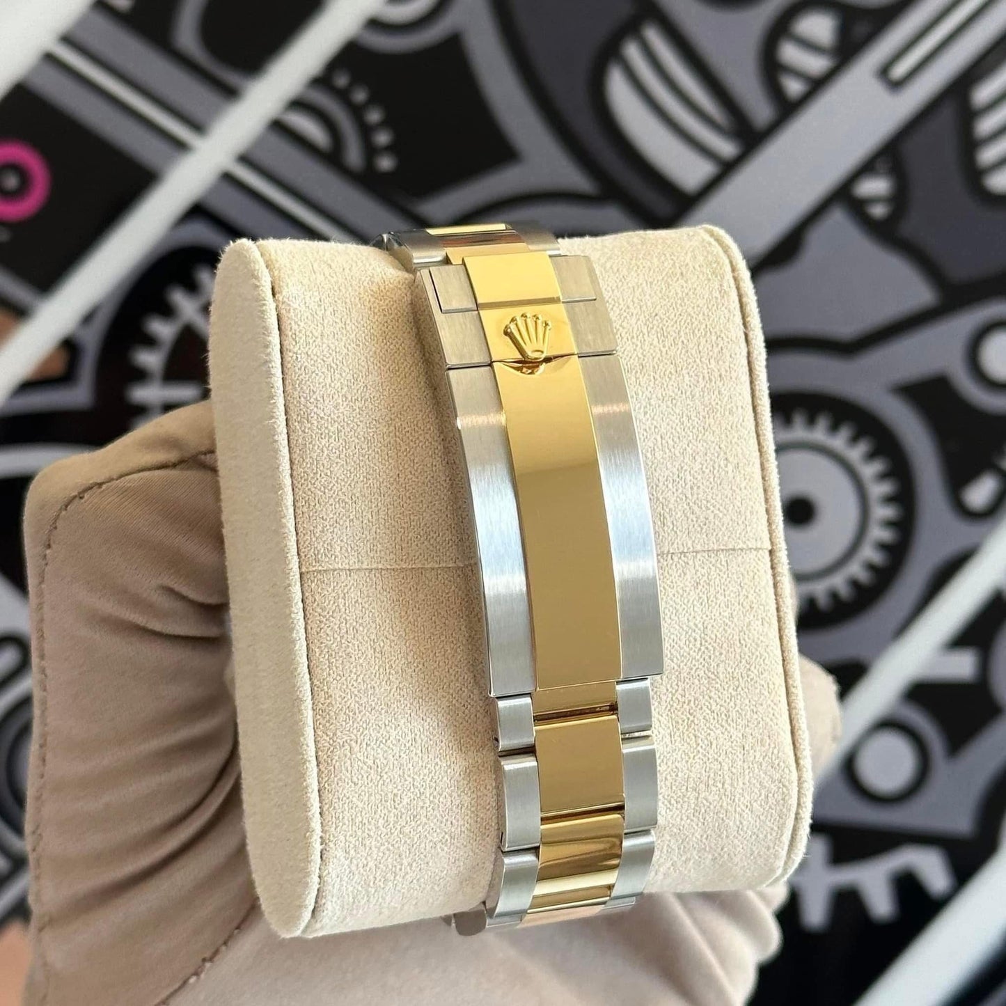 Rolex Two Tone Blue Bluesy 126613LB (2024)