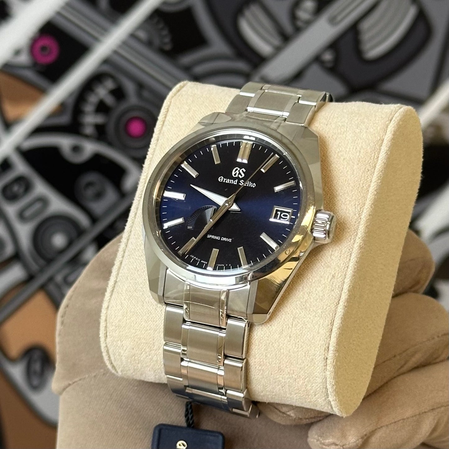 NEW Grand Seiko Spring Drive Midnight SBGA375