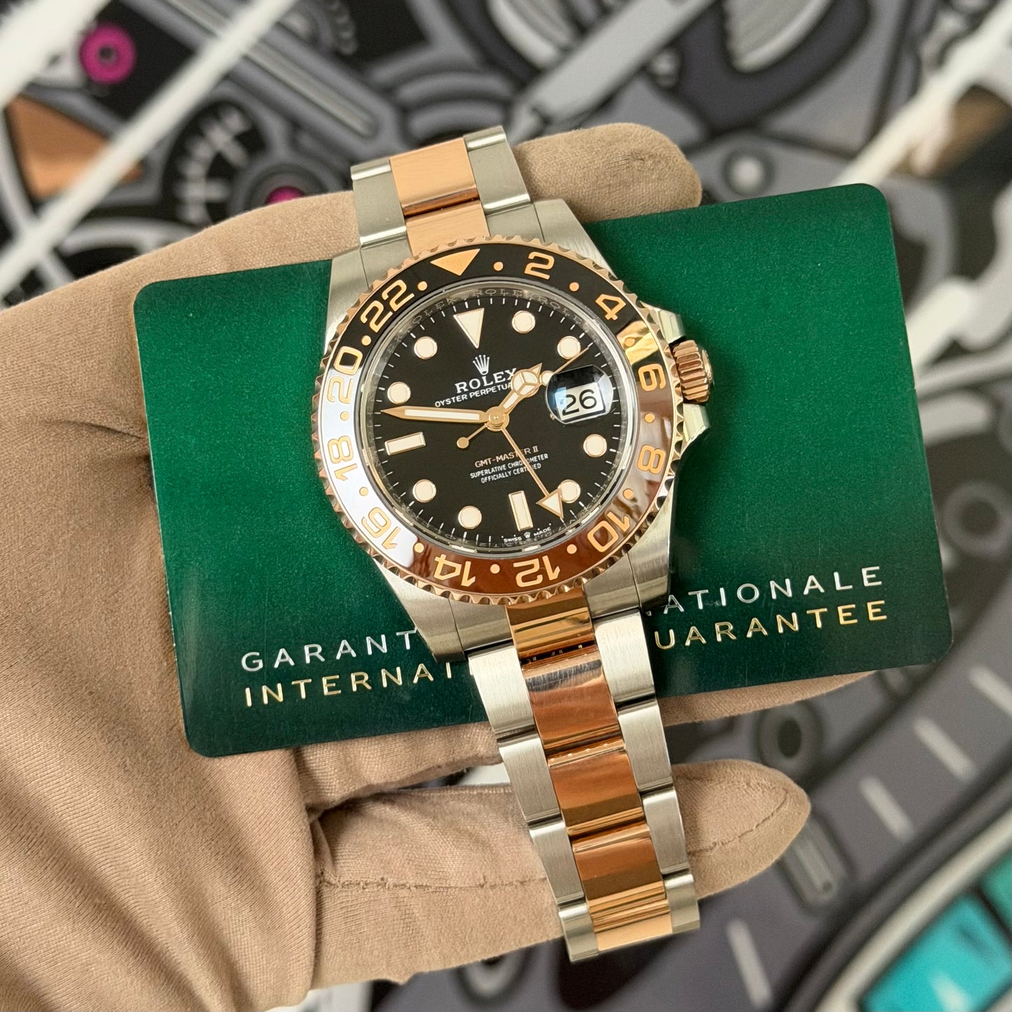 Rolex GMT Rootbeer 126711CHNR