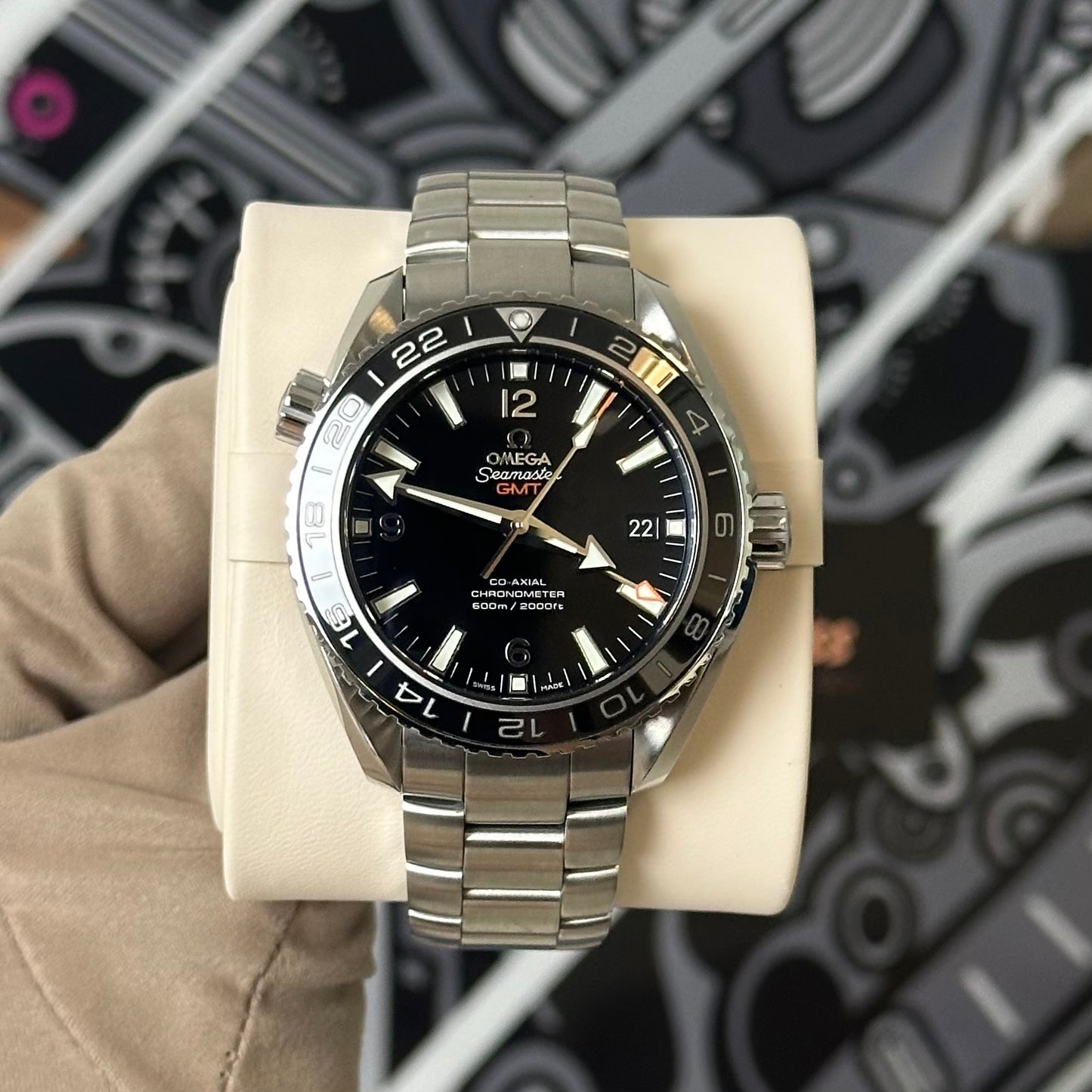 Omega Seamaster Planet Ocean 600M GMT 232.30.44.22.01.001