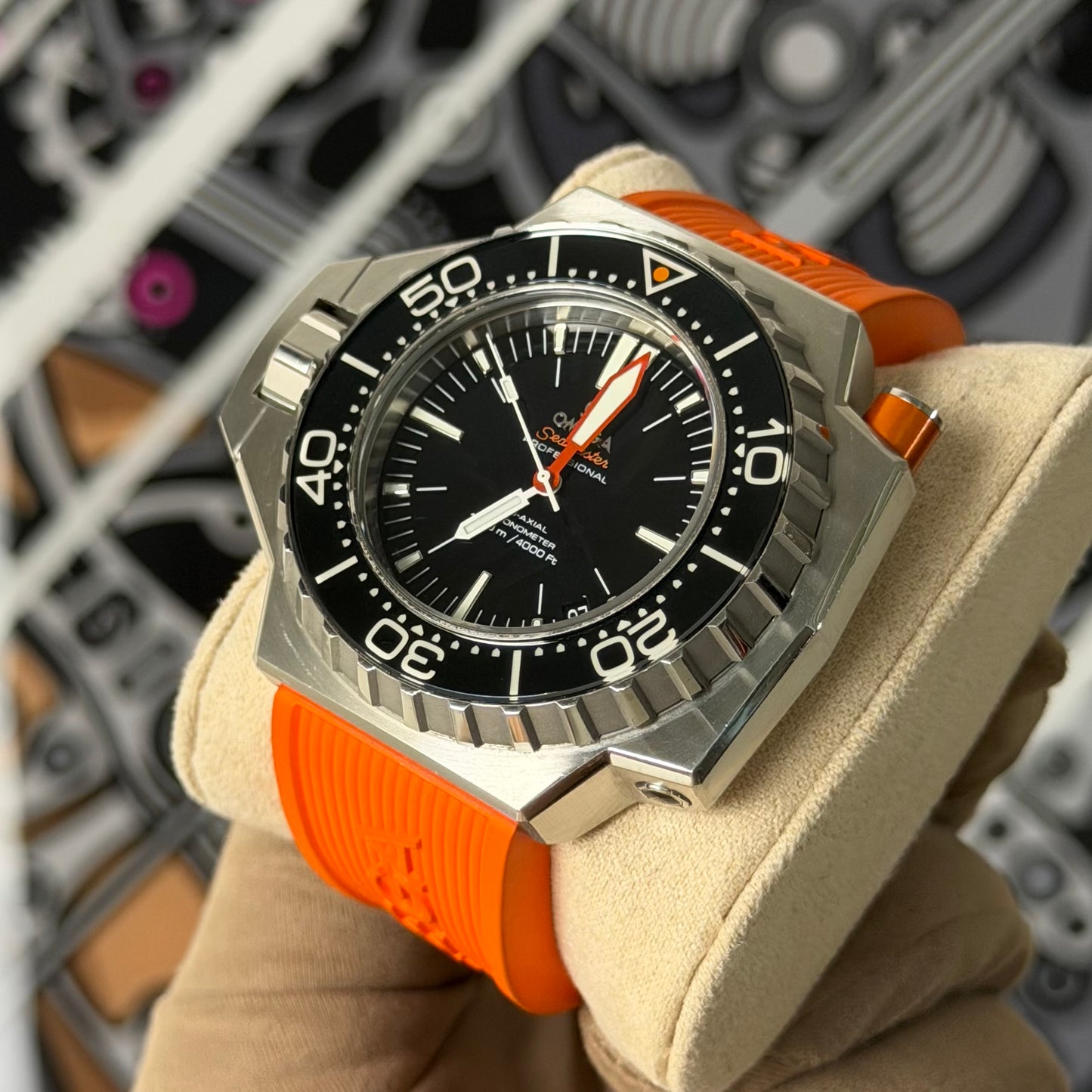 Omega Ploprof 1200M Seamaster Steel Chronomat 224.32.55.21.01.002
