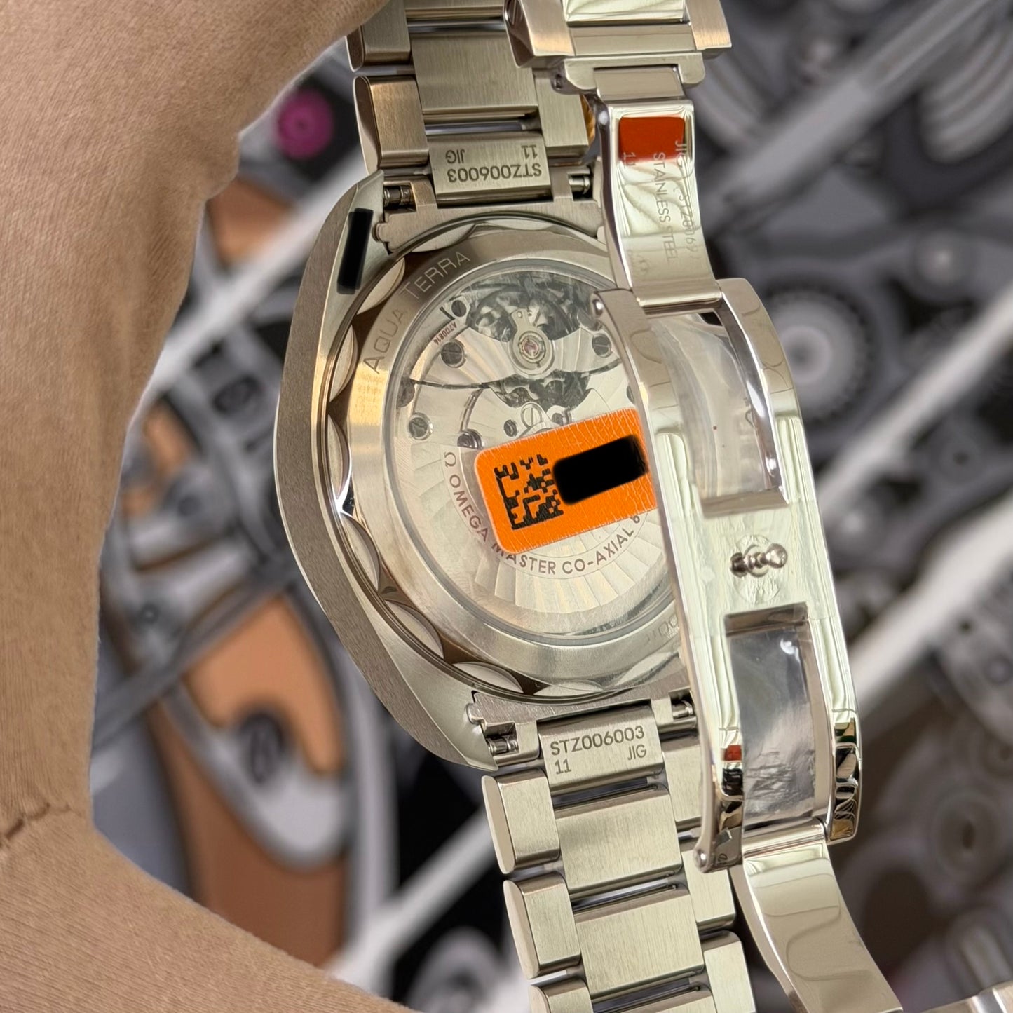 NEW Omega Aqua Terra 150M Blue 220.10.41.21.03.004
