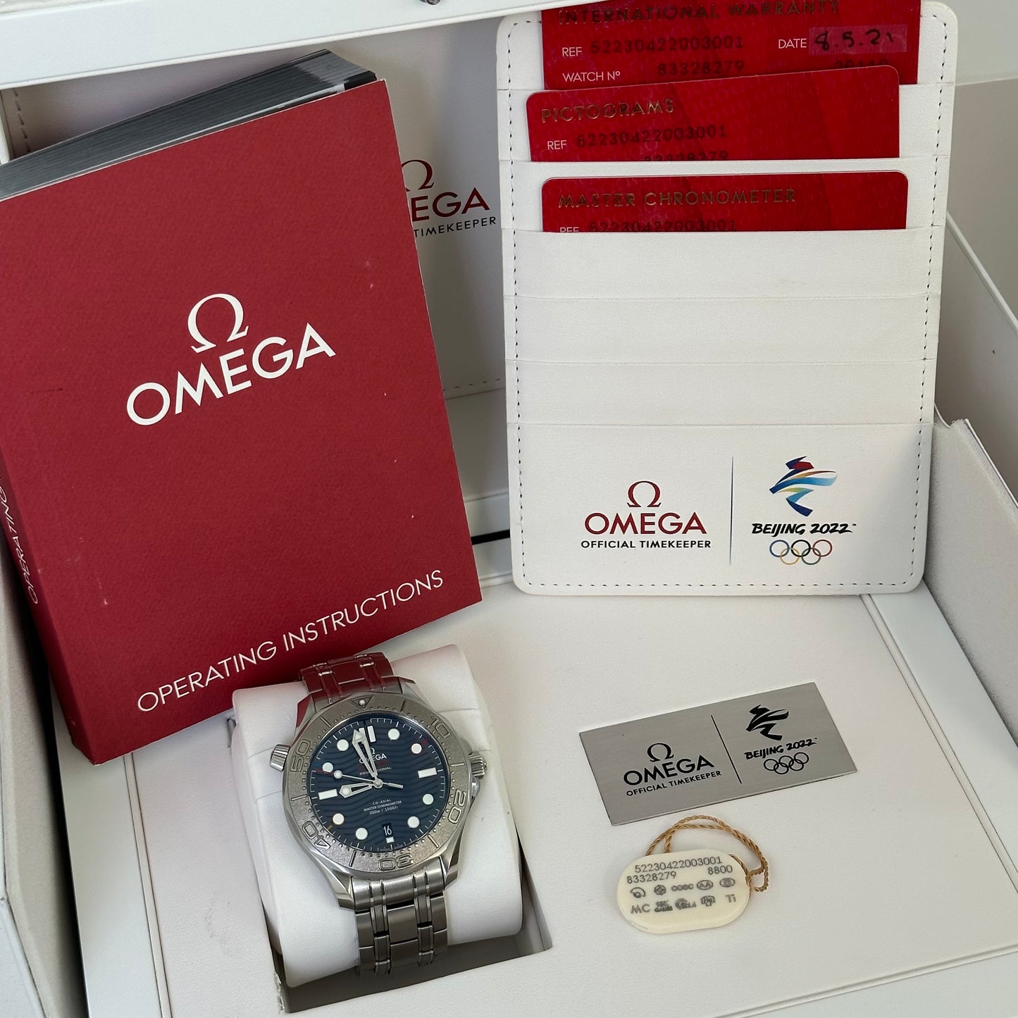 Omega Seamaster Diver Beijing 2022 Olympics Edition