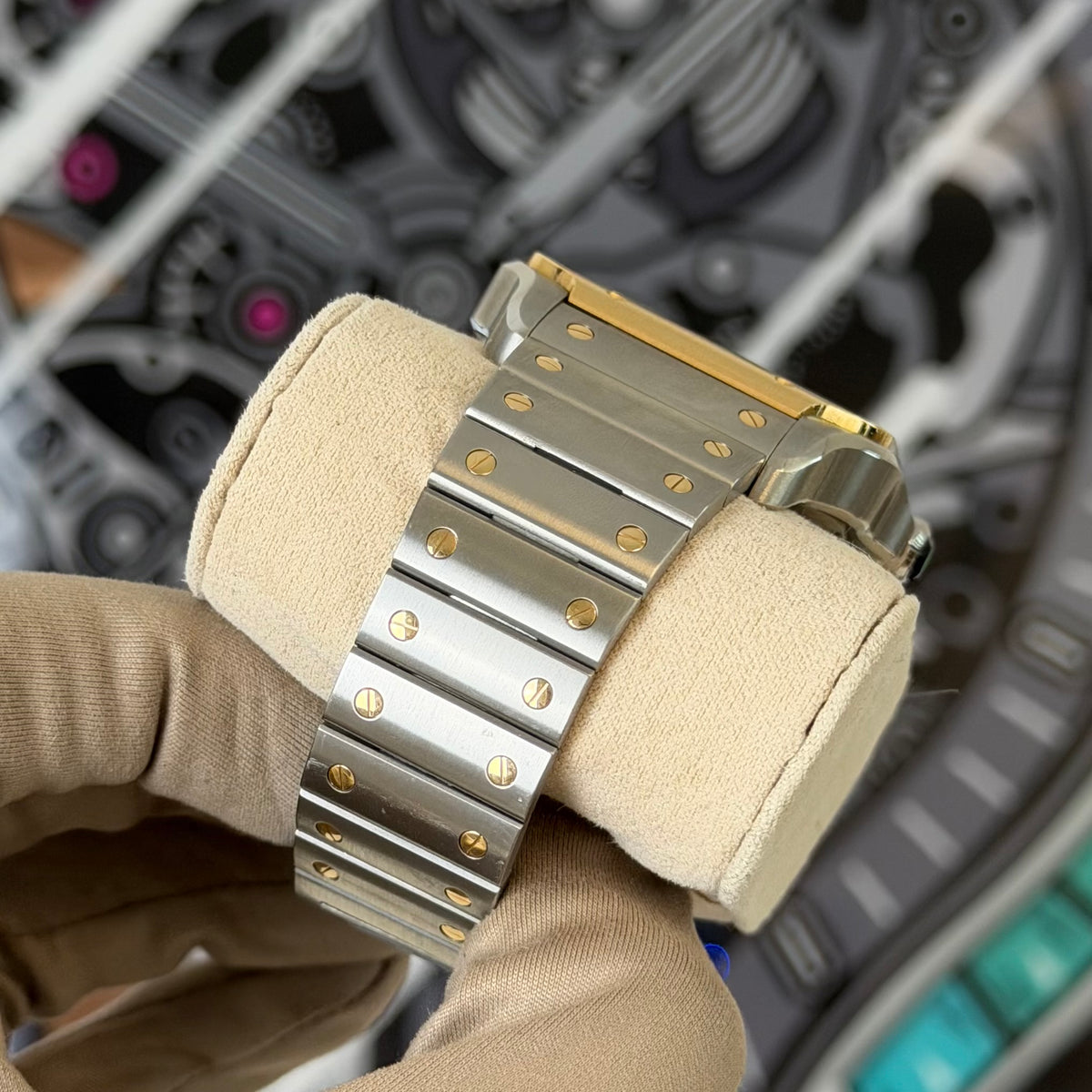 Cartier Santos XL 18k Gold W2SA0008