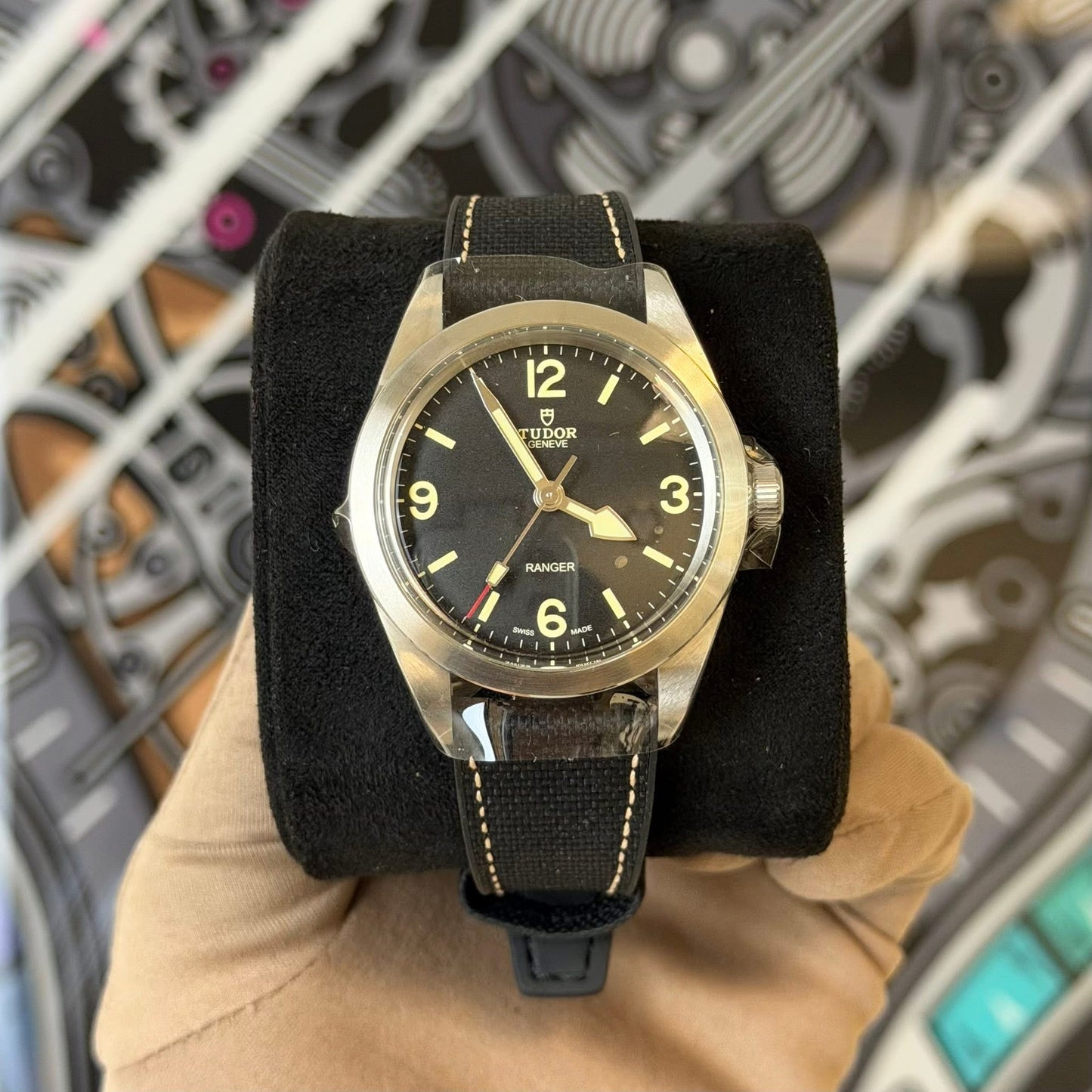 NEW Tudor Ranger Black Dial Strap 79950