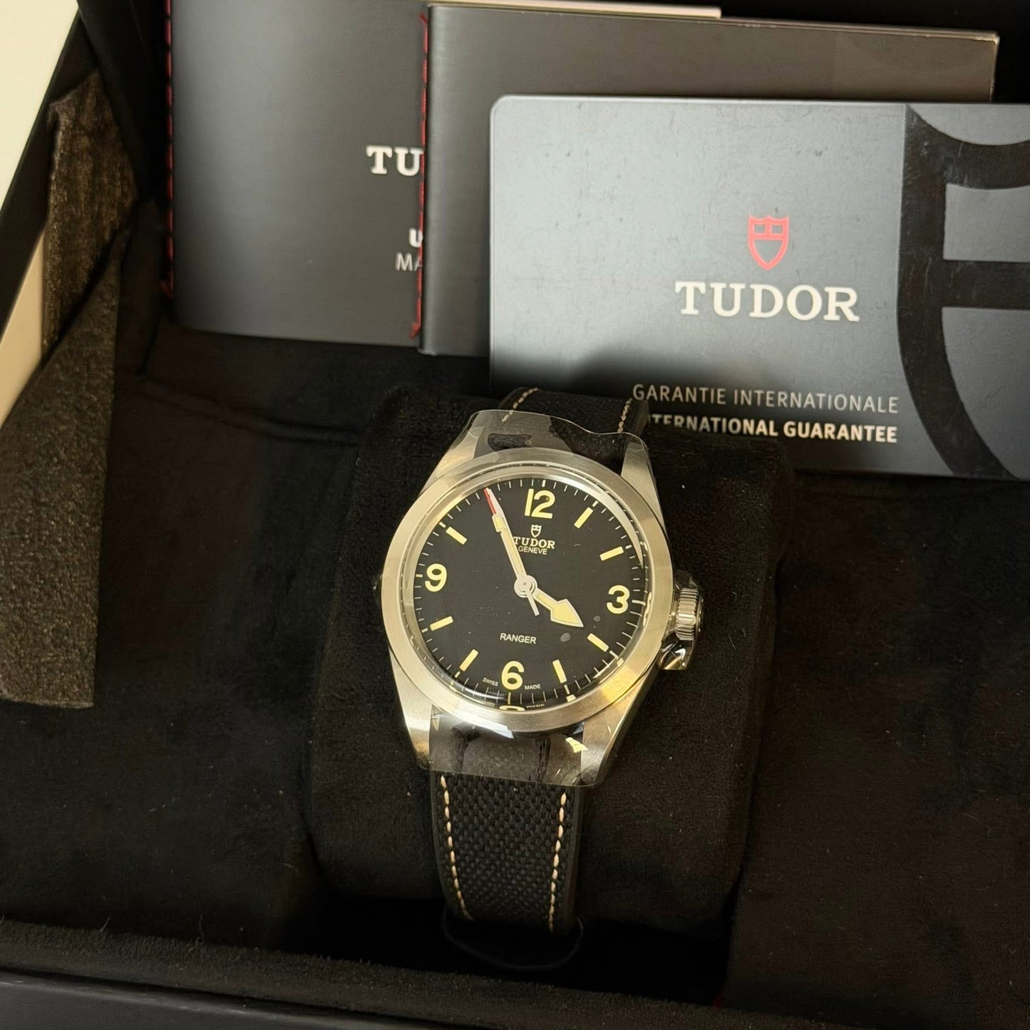 NEW Tudor Ranger Black Dial Strap 79950