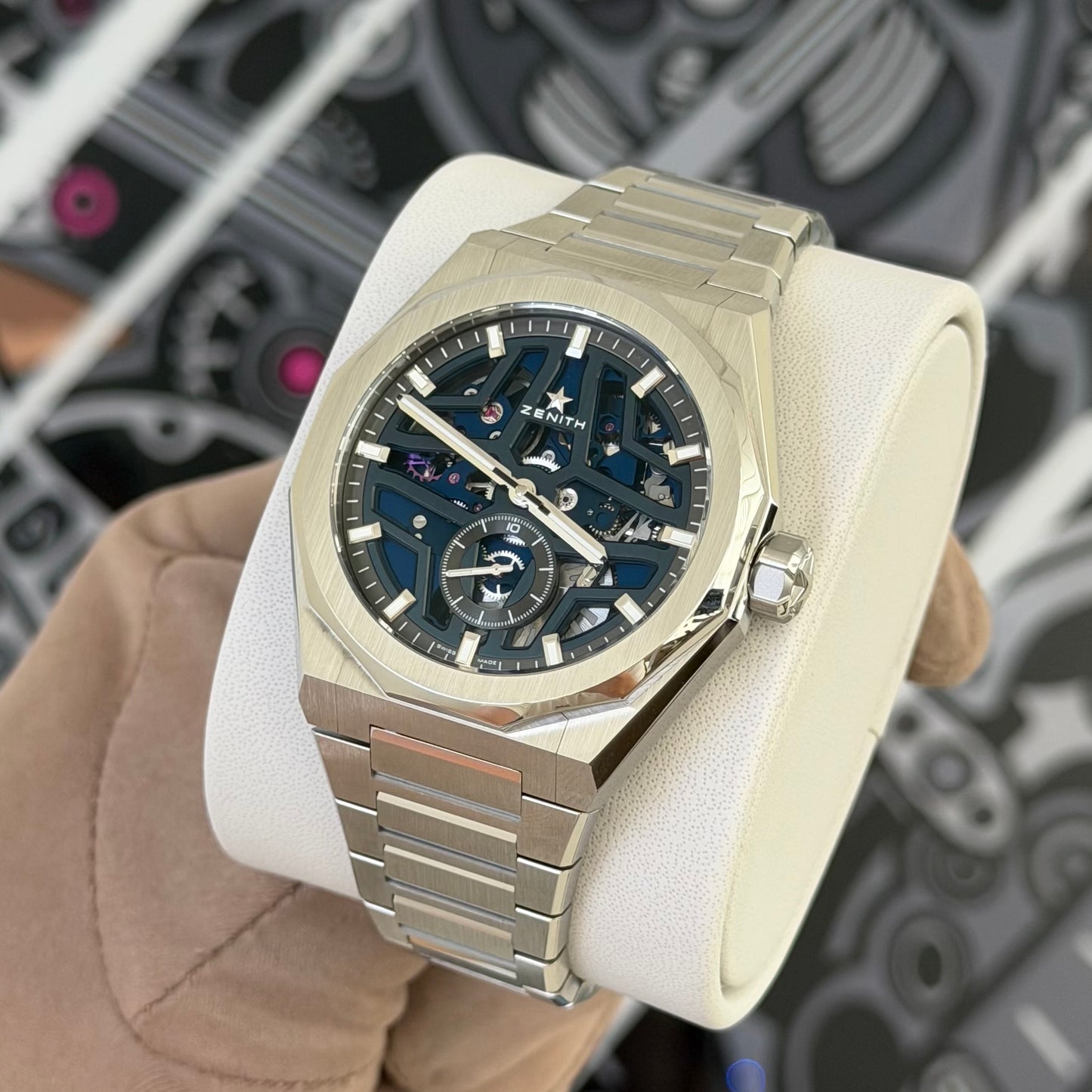 NEW Zenith Defy Skyline Skeleton 03.9300.3620/79.I001