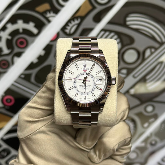 Rolex SkyDweller White Dial Oyster 326934