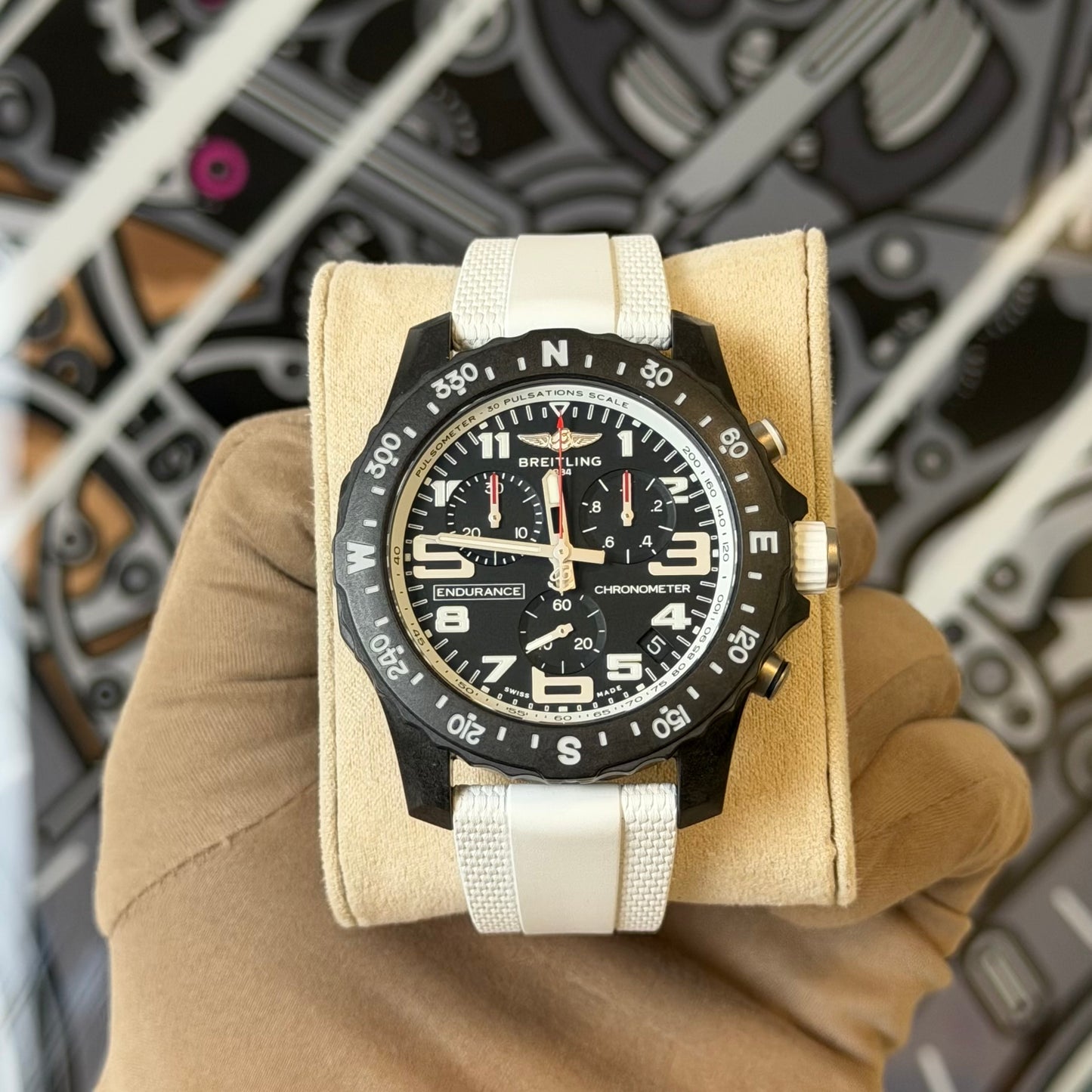 NEW Breitling Endurance Pro 44 White X82310