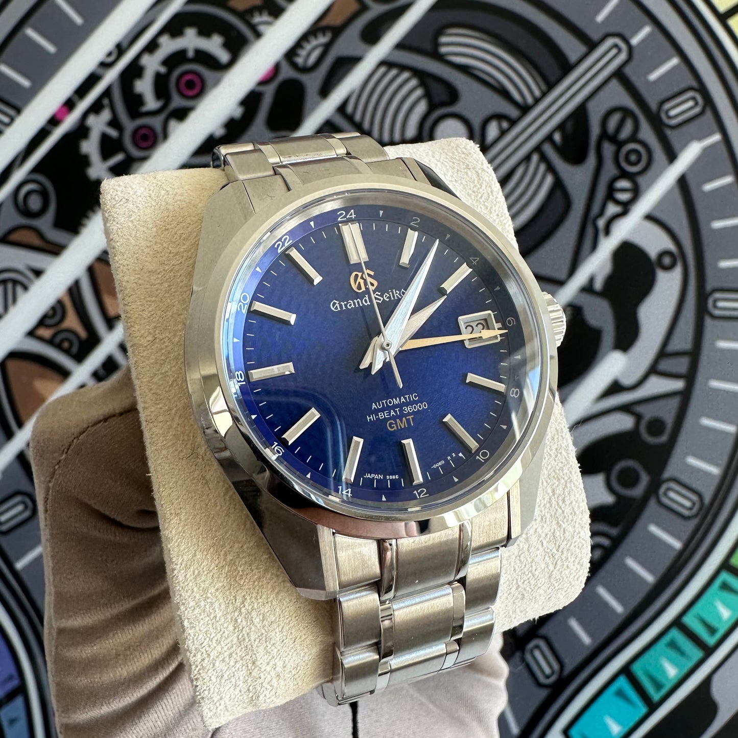 NEW Grand Seiko GMT Peacock SBGJ261