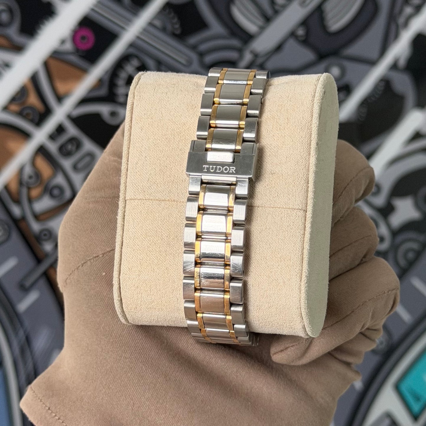 Tudor Style Diamond Dial 12703
