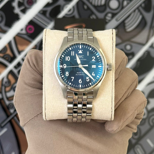 IWC Pilot Mark XX Blue Dial IW328204