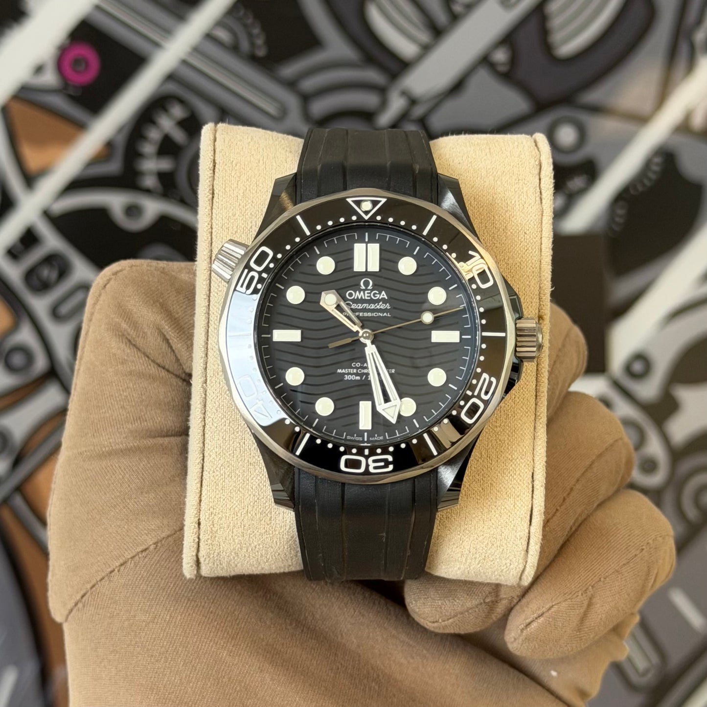 Omega Seamaster Black Ceramic 210.92.44.20.01.001