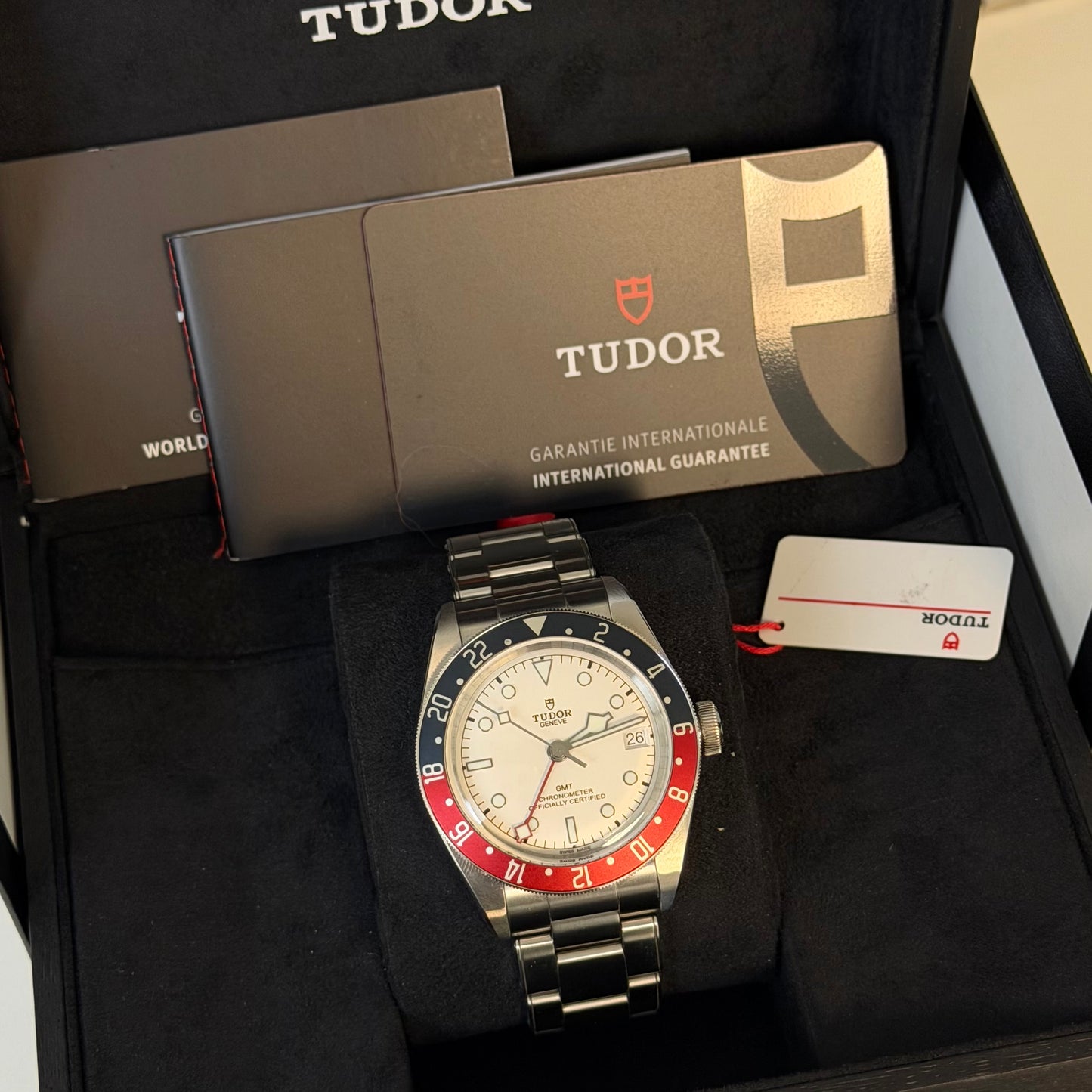 Tudor Black Bay Pepsi White Dial 79830RB