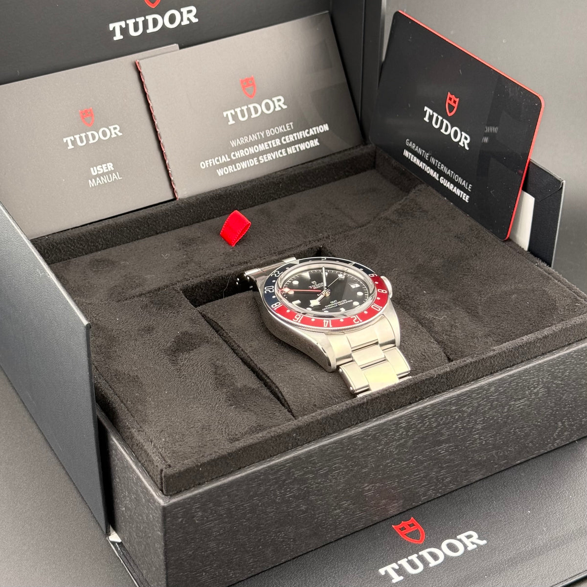 NEW Tudor Black Bay GMT Pepsi 79830RB