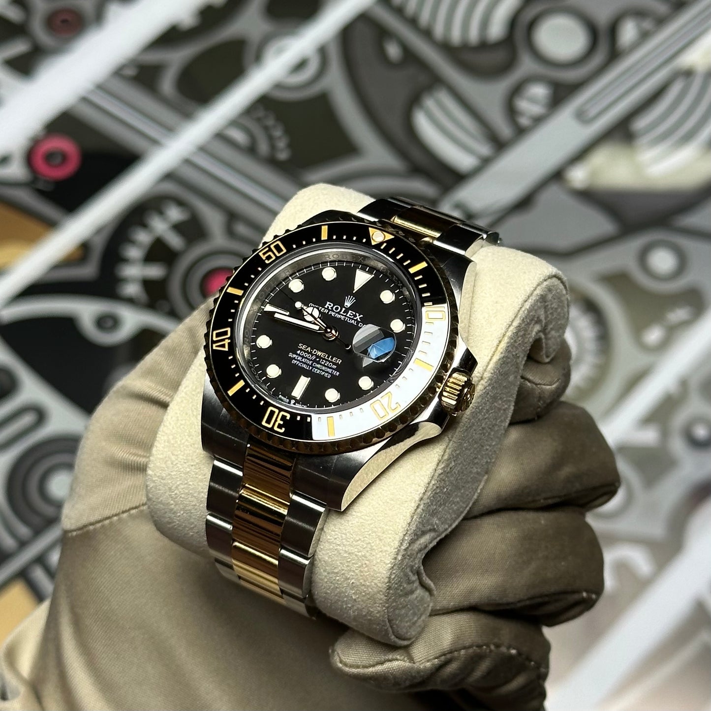 Rolex Two Tone Sea Dweller 126603 2023