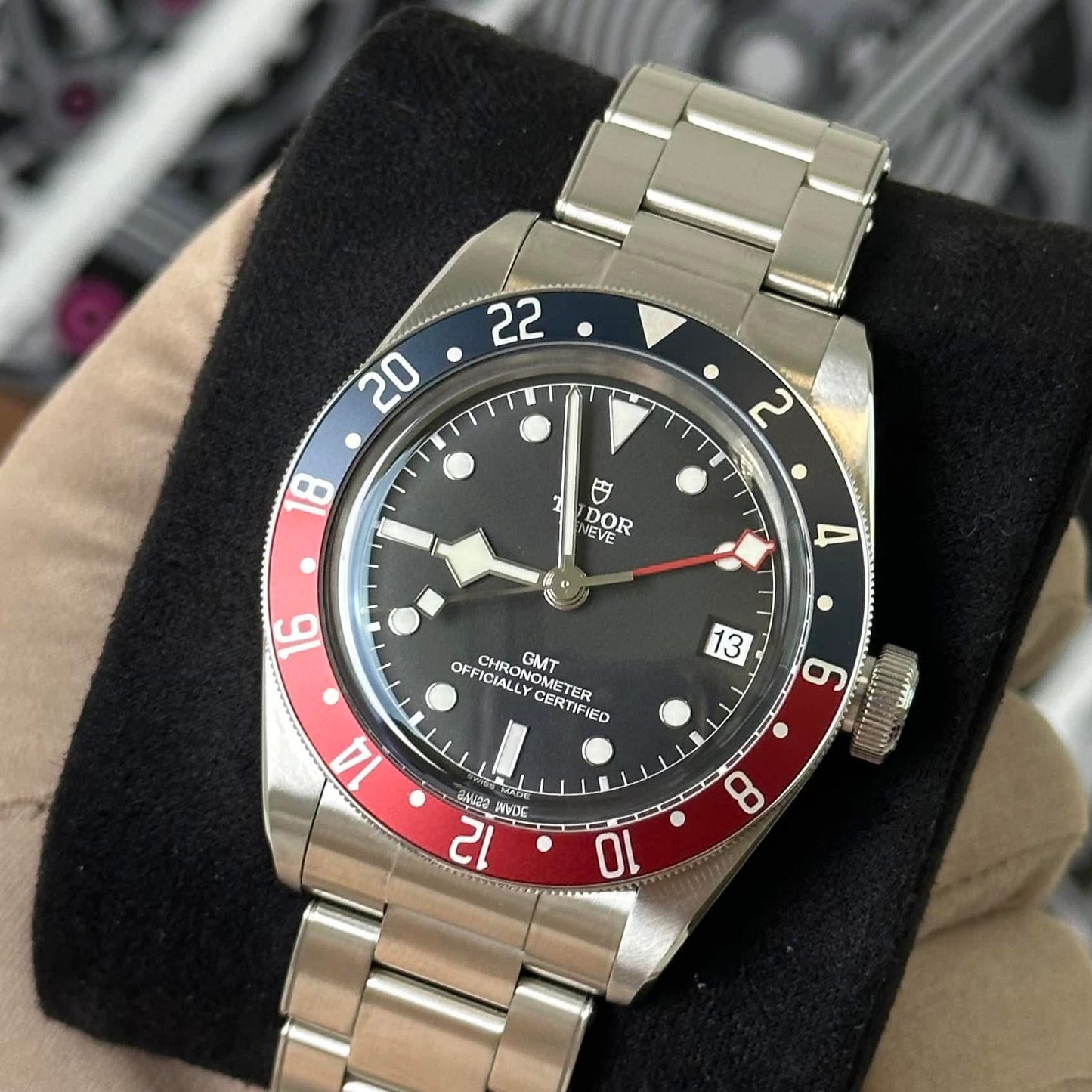 NEW Tudor Black Bay Pepsi Black Dial 79830RB