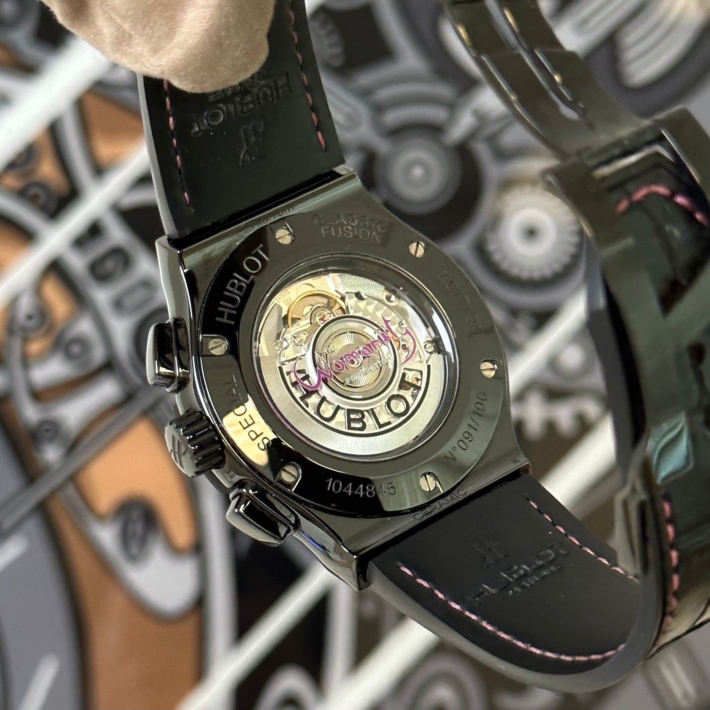 Hublot Classic Fusion Aero Womanity Black Skeleton 525.CM.0179.LR.WTY14