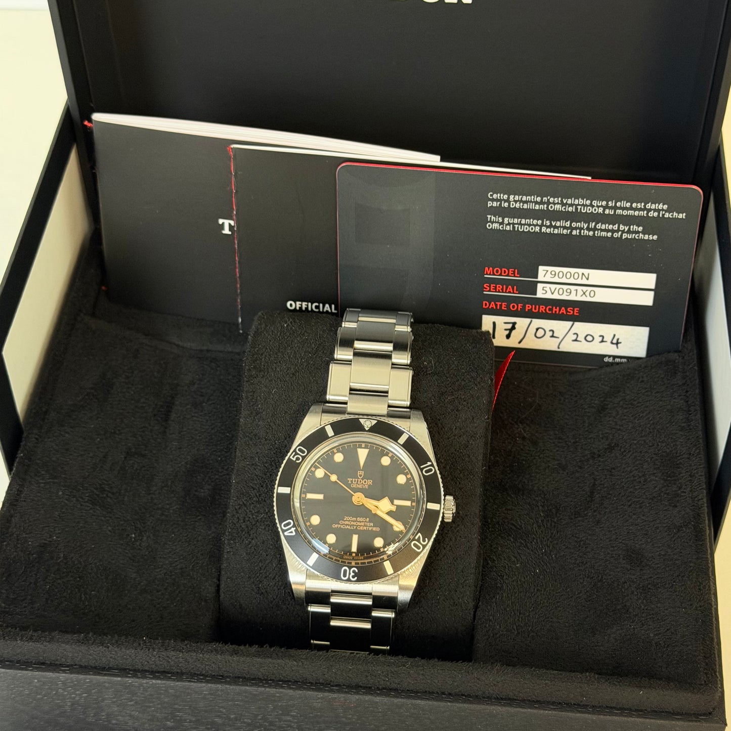 Tudor Black Bay BB54 79000N