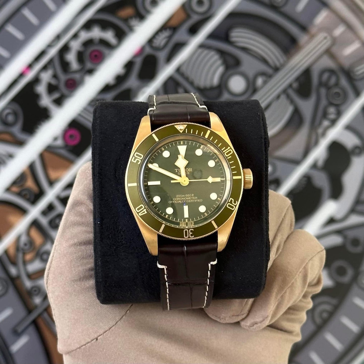 NEW Tudor Black Bay BB58 18K GOLD 79018V