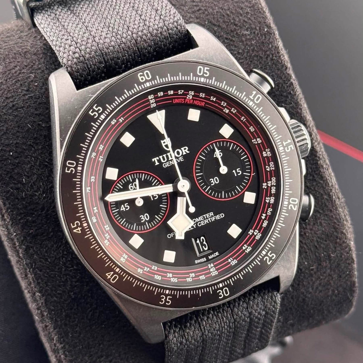 NEW Tudor FXD Chrono 43mm Black Carbon 25827KN