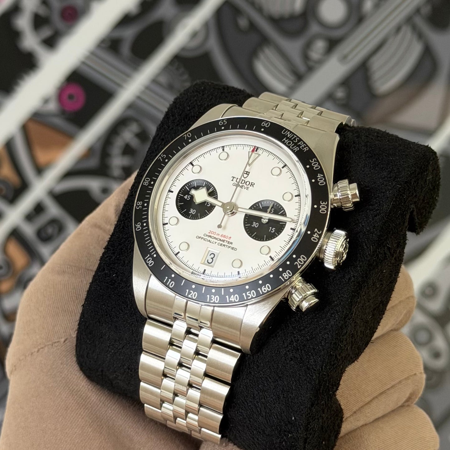 Tudor Black Bay Chrono Panda 79360N