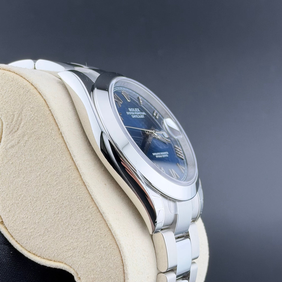 NEW Rolex Datejust 41 Azzurro Blue Roman 126300