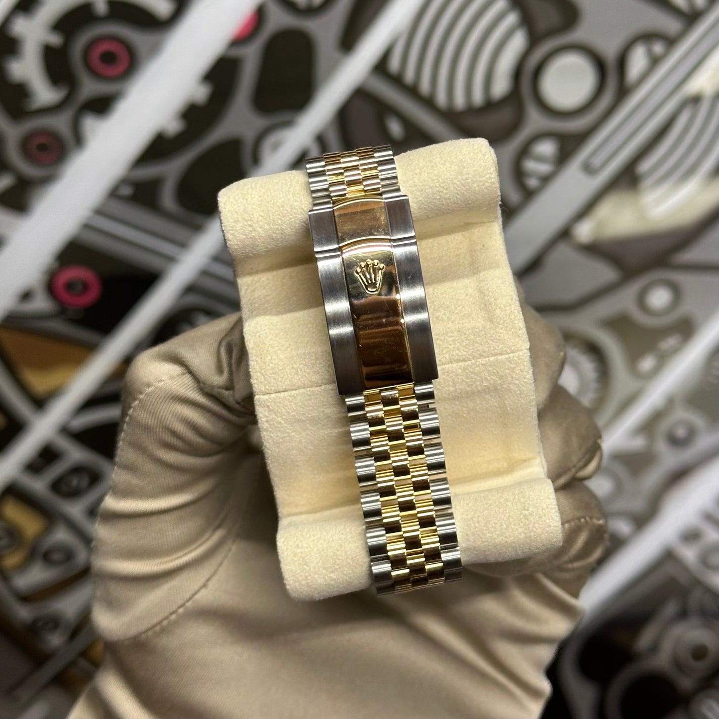 Rolex Datejust 36 Two Tone Wimbledon Dial 126233