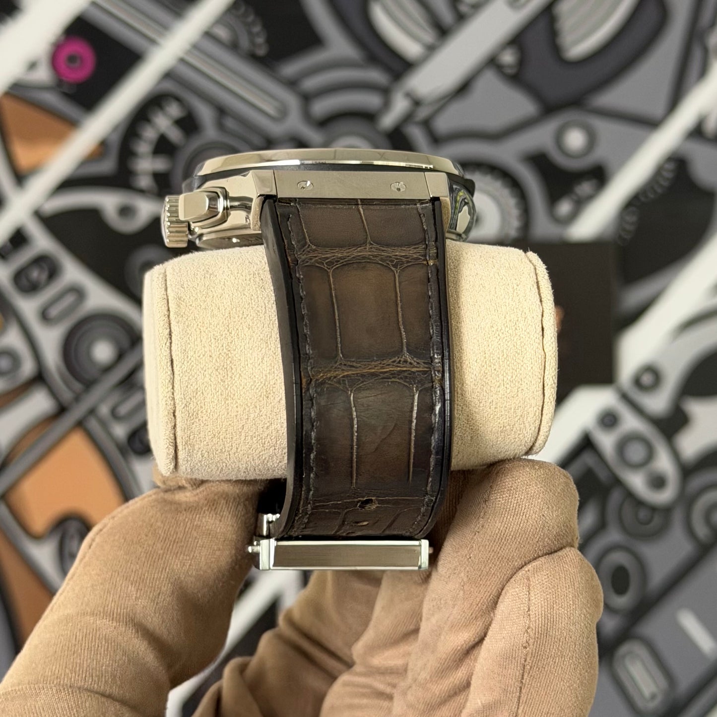 Hublot Classic Fusion Racing Grey Chronograph Titanium 521.NX.7071.LR