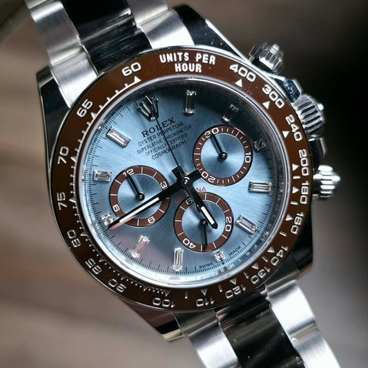 Rolex Platinum Daytona Baguette Dial 126506