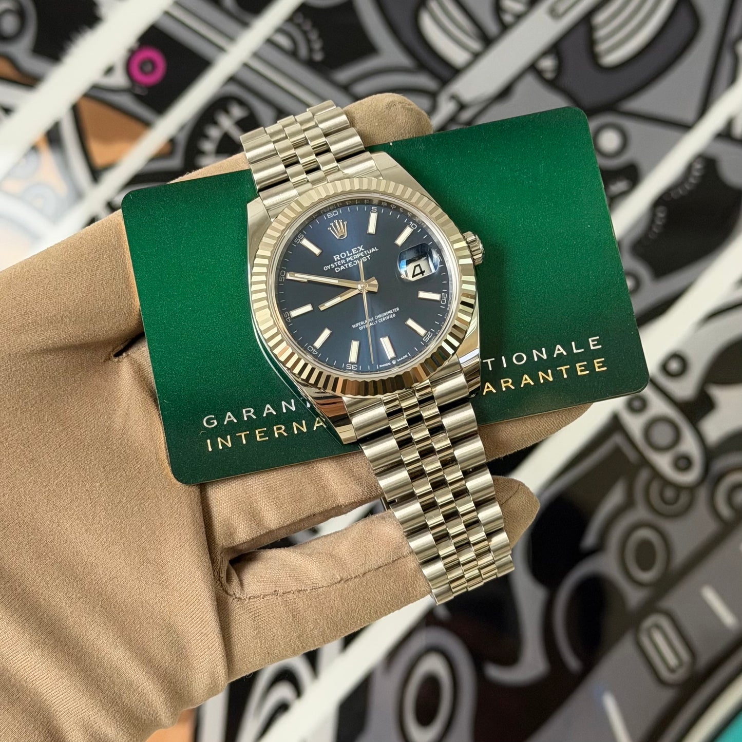 Rolex DJ41 Stick Jubilee 126334