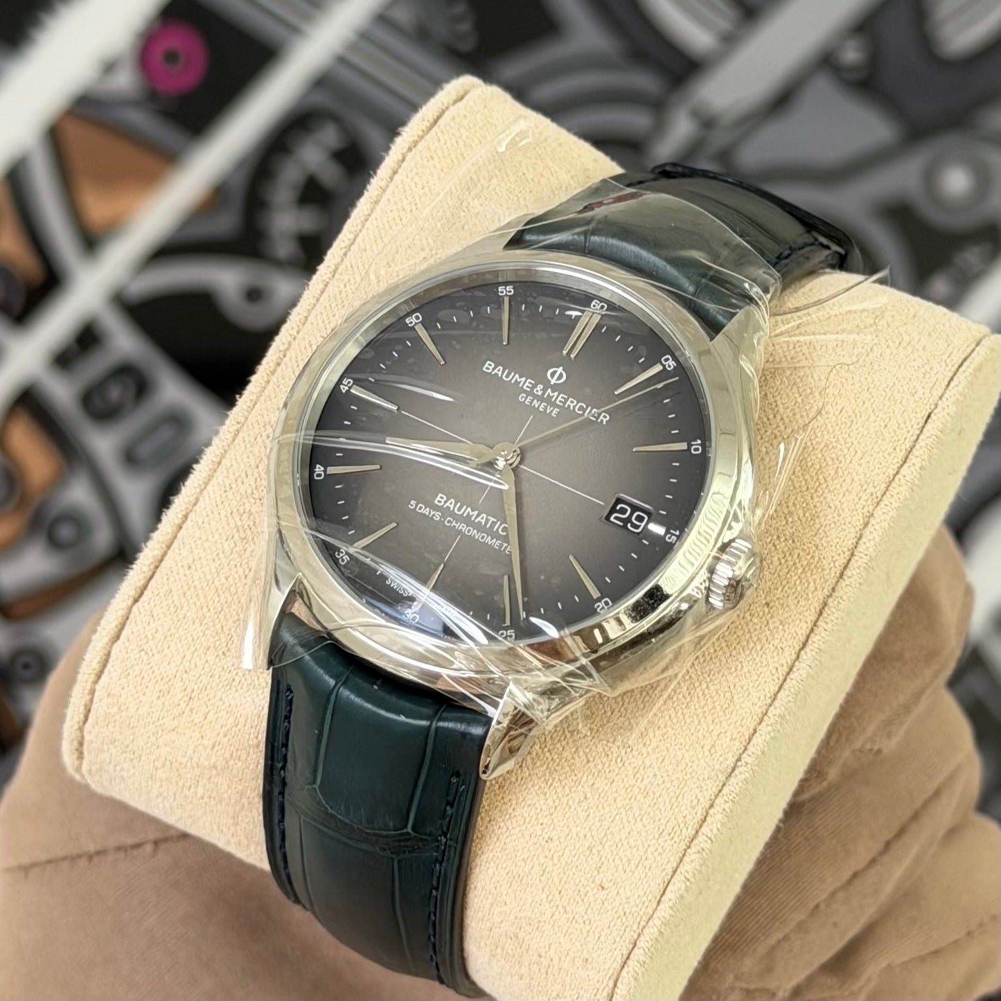 NEW Baume & Mercier Clifton M0A10550