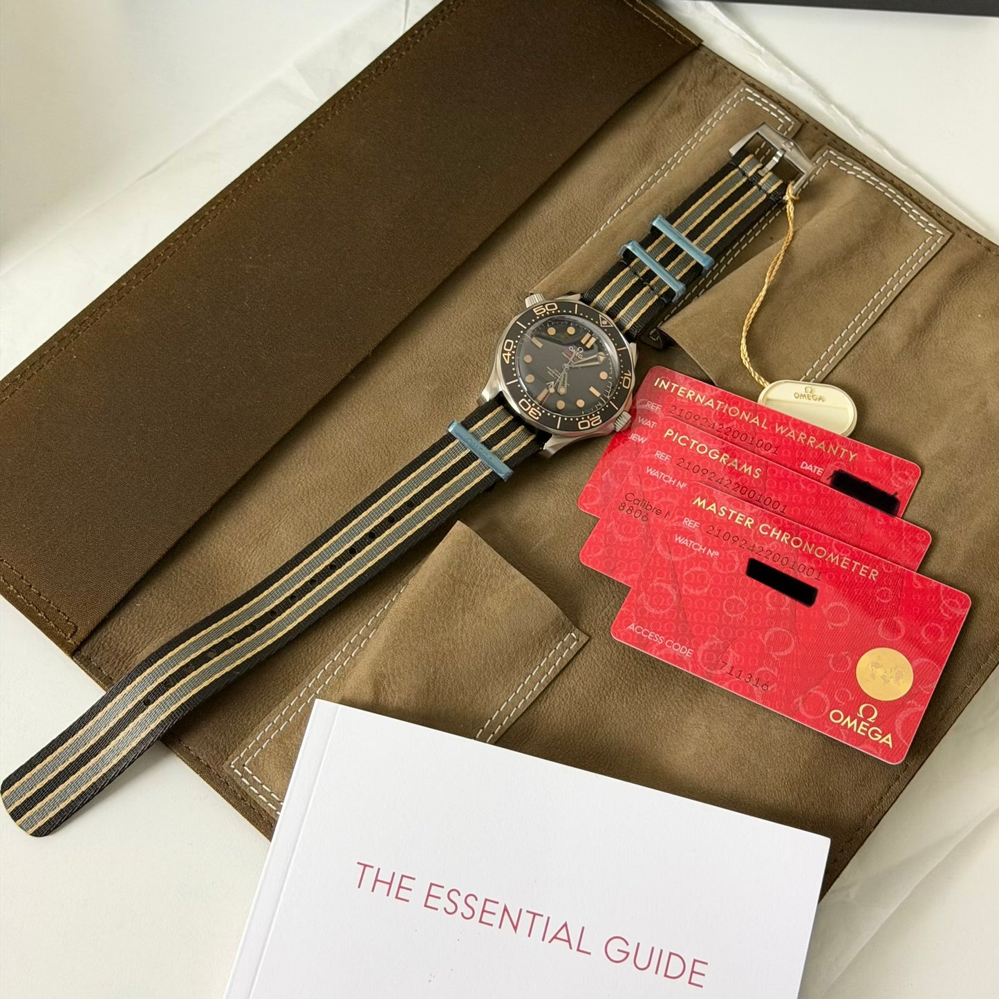 NEW Omega NTTD Nato 210.92.42.20.01.001