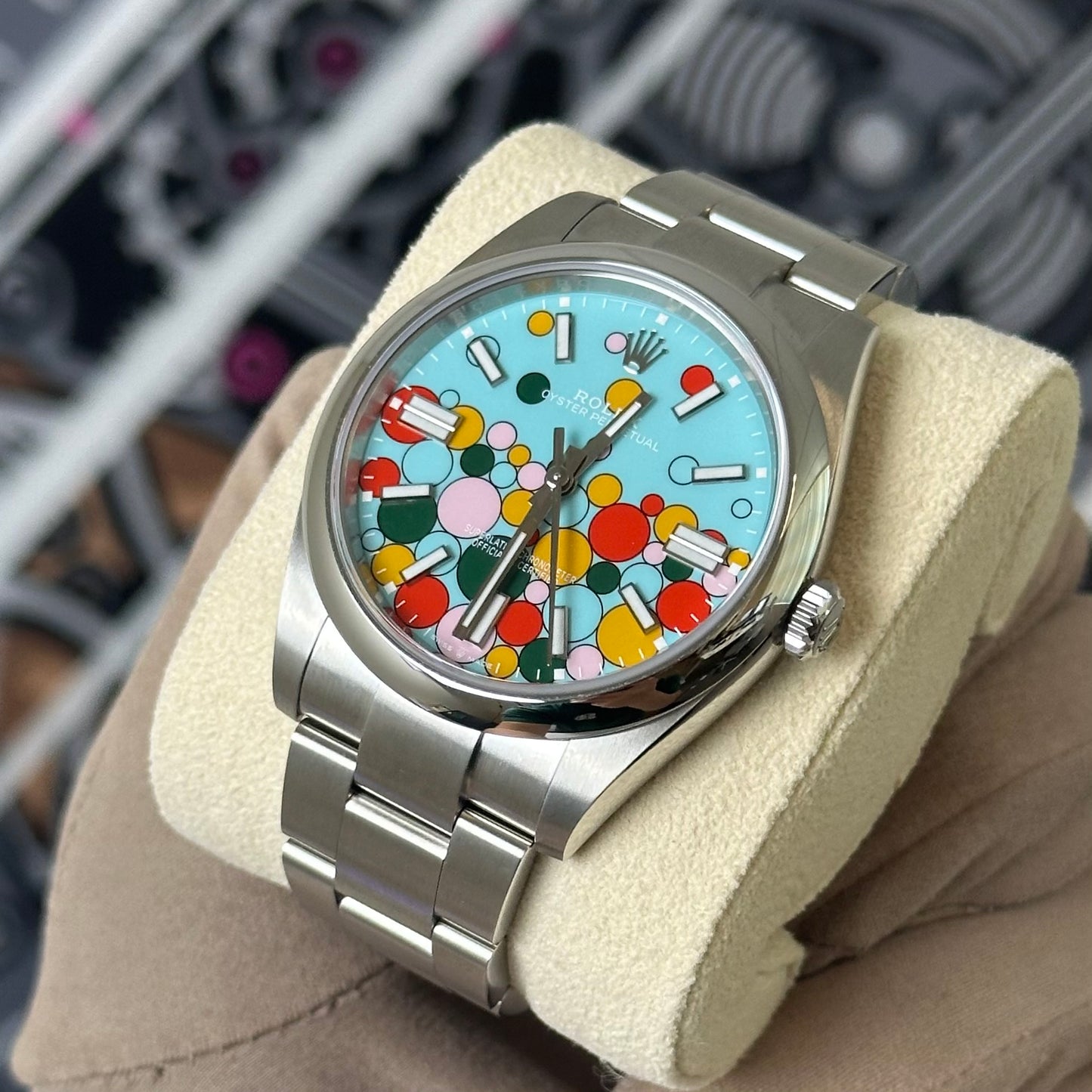 NEW Rolex OP41 Celebration 124300