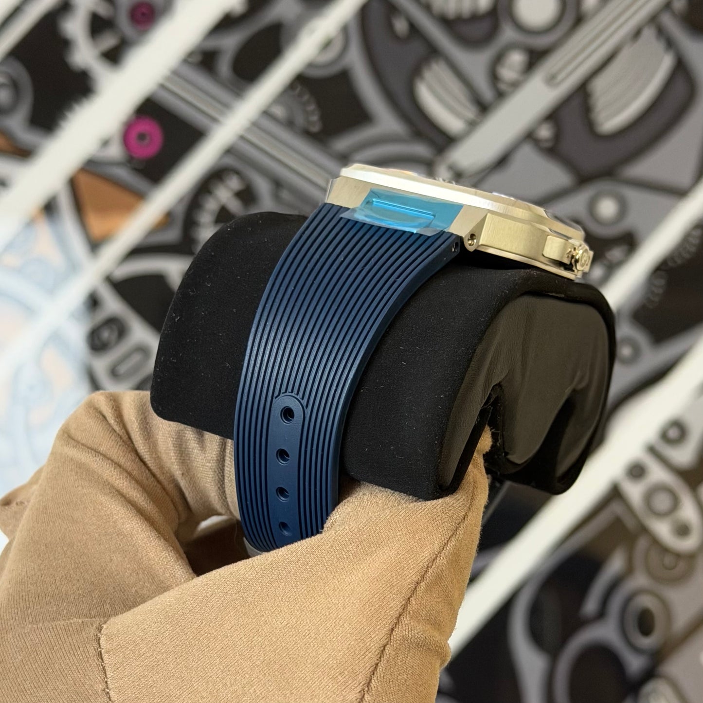 NEW B&R BR05 Blue BR05A-BLU-ST/SRB