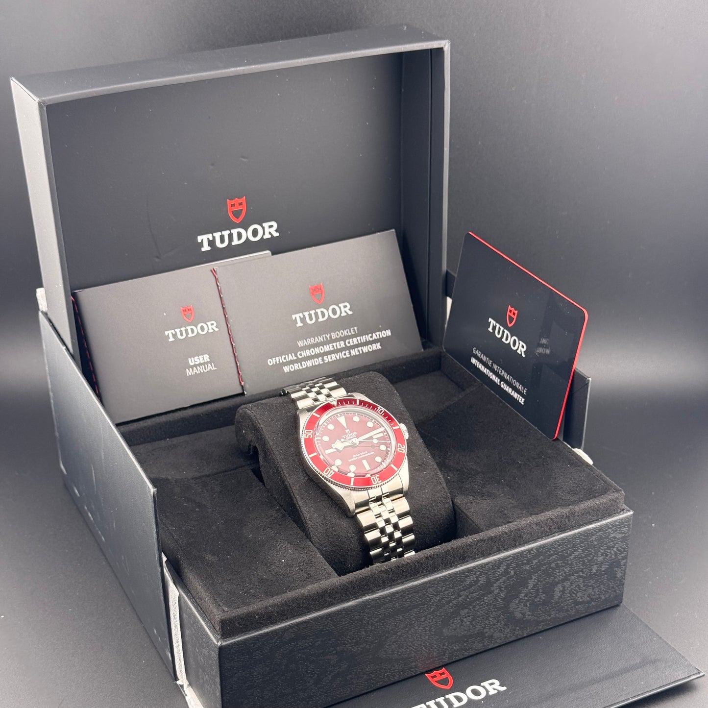 NEW Tudor Black Bay 58 Burgundy Jubilee