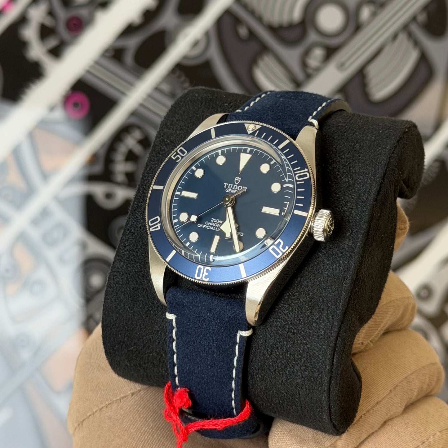 NEW Tudor BB58 Blue Strap model 79030B