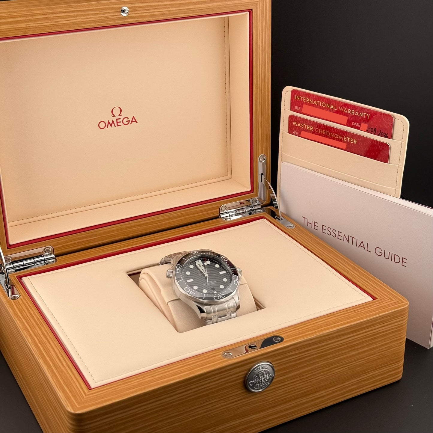 NEW Omega Seamaster Diver 300m Black 210.30.42.20.01.001
