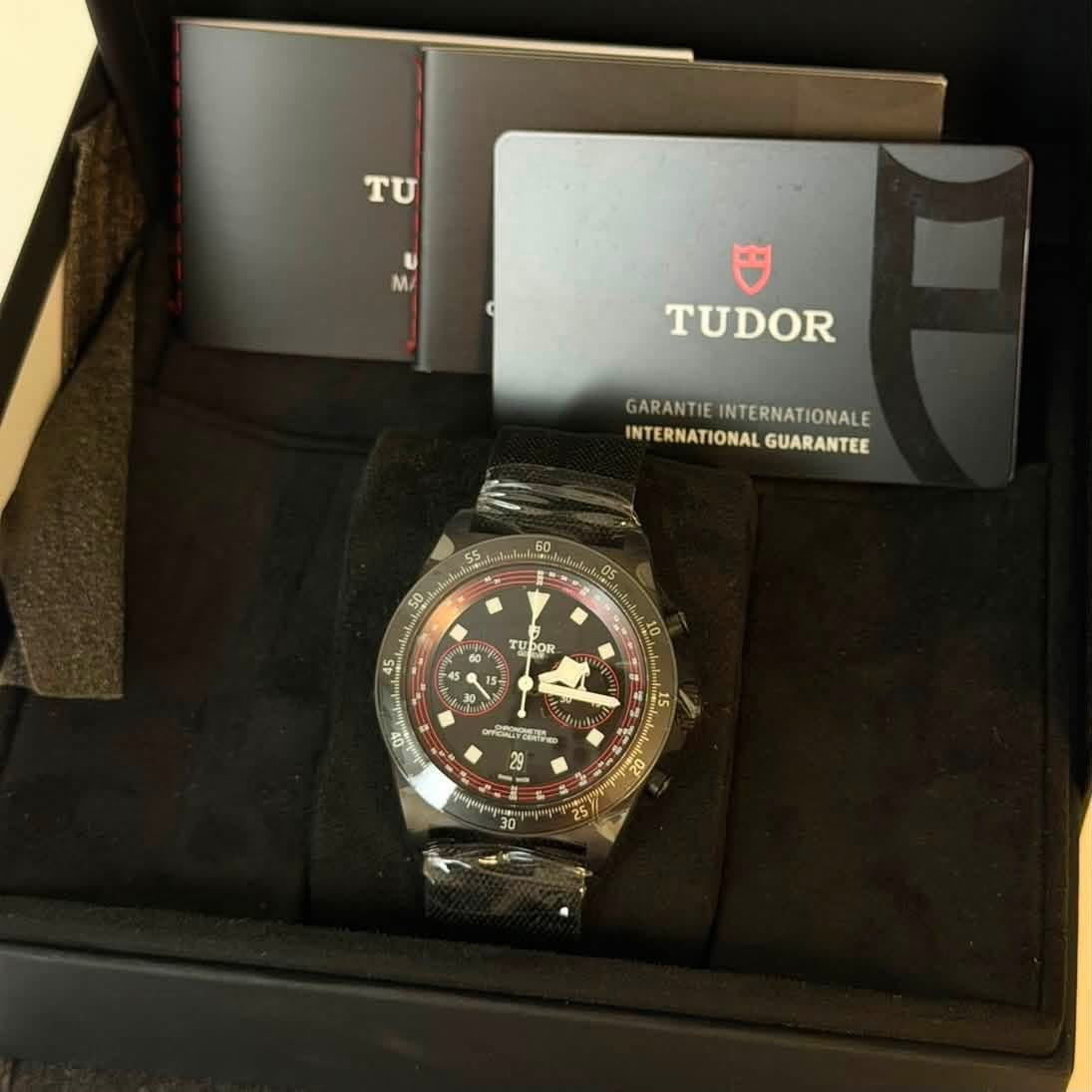 NEW Tudor Black-Carbon Pelagos FXD Chrono 25827KN